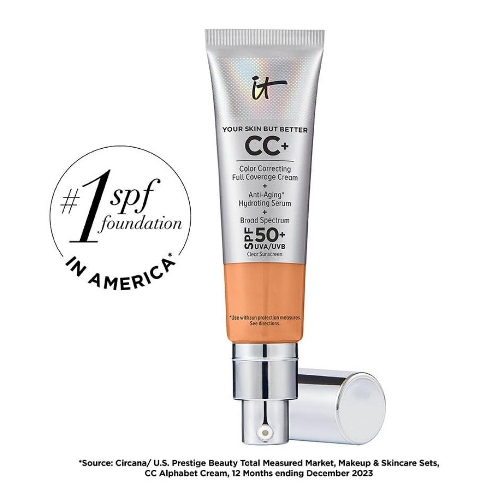 IT Cosmetics CC+ Cream with SPF 50+ in RICH COOL